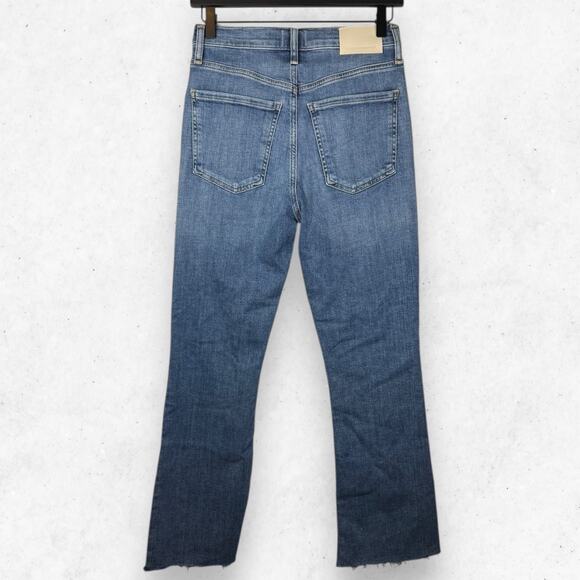 Citizens of Humanity Jeans Isola Women's 26 High Rise Raw Hem Medium Wash - Picture 2 of 7